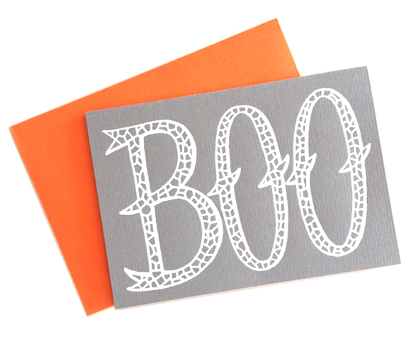 Beau Ideal Editions Boo card