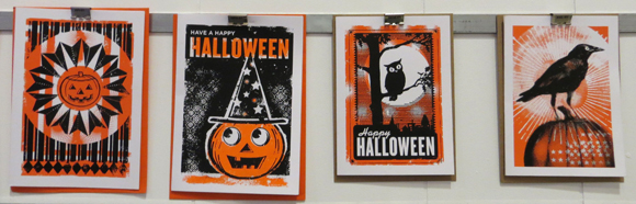 L2 Design Collection Halloween cards