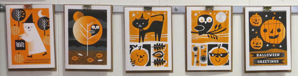 L2 Design Collective Halloween cards