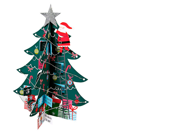 Meri Meri Santa and Tree Advent Calendar