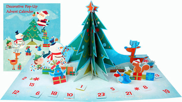 Up With Paper Tree Trimming Advent Calendar