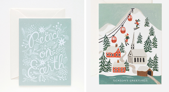 Rifle Paper Co. Holiday cards