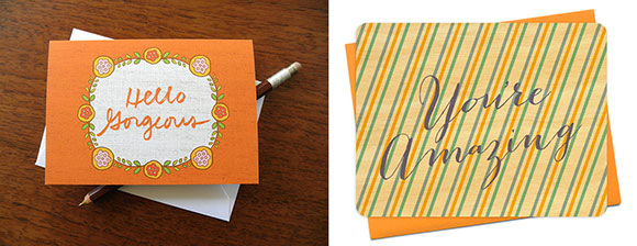 Night Owl Paper Goods Happy Affirmation cards
