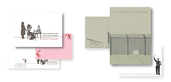 Oddball Press love cards