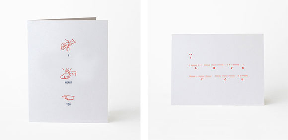 Sideshow Press love cards