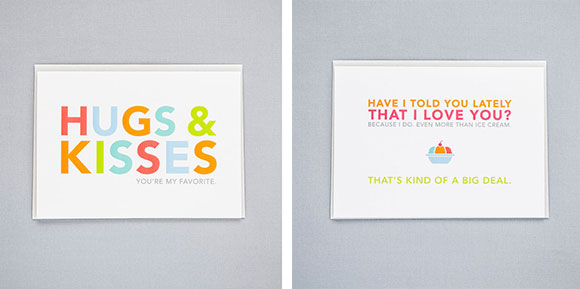 Ten Four Paper love cards