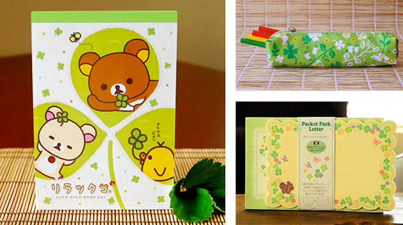 Ginko Papers Clover gift items
