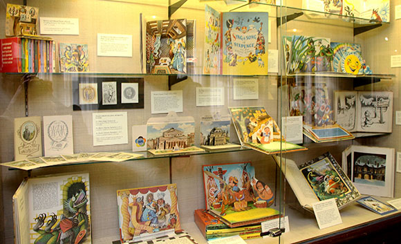 Kubašta exhibit display case